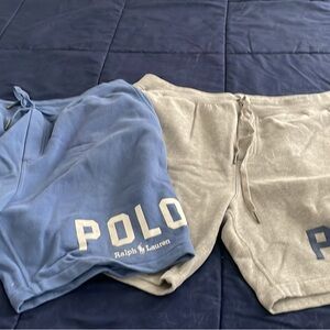 Polo by Ralph Lauren Blue and Gray Lounge shorts